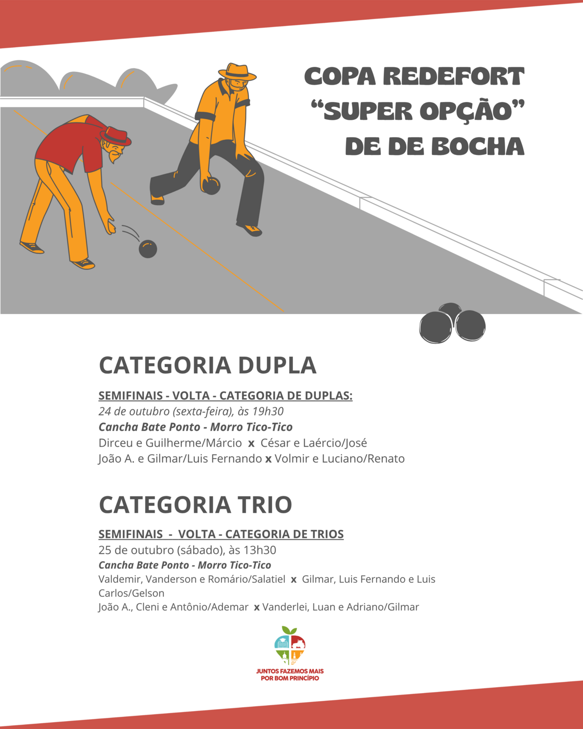 Reta final: confrontos definem os finalistas da copa de bocha reta-final-confrontos-definem-os-finalistas-da-copa-de-bocha