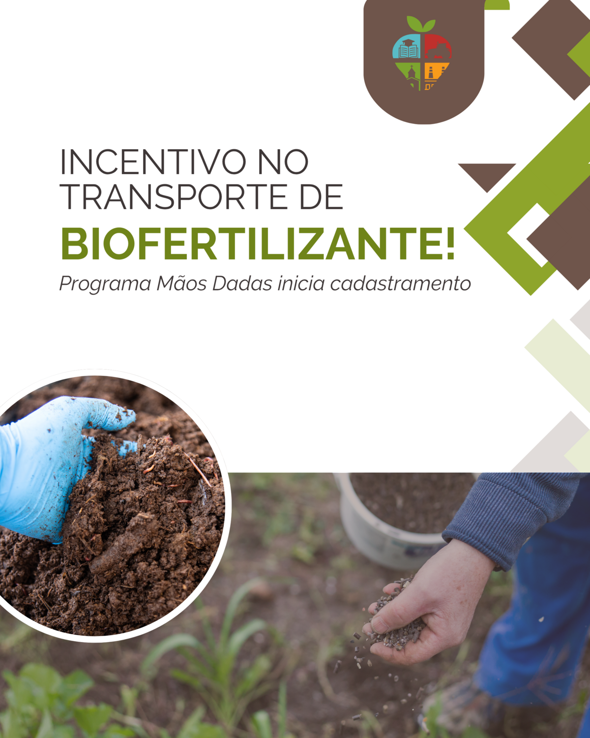 Programa Mãos Dadas abre prazo para solicitação de incentivo ao transporte de biofertilizantes programa-maos-dadas-abre-prazo-para-solicitacao-de-incentivo-ao-transporte-de-biofertilizantes