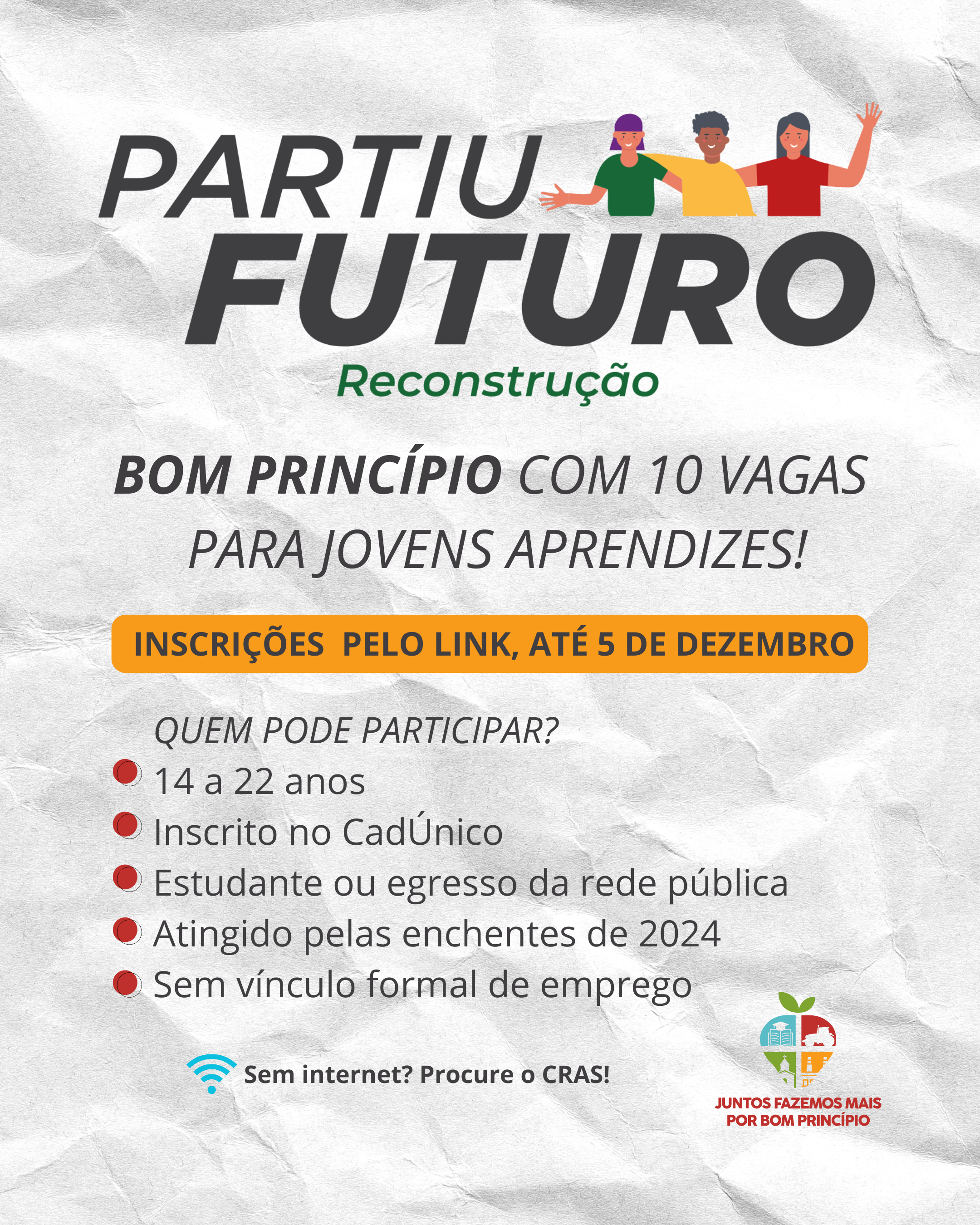 Bom Princípio tem 10 vagas para jovens aprendizes!.png