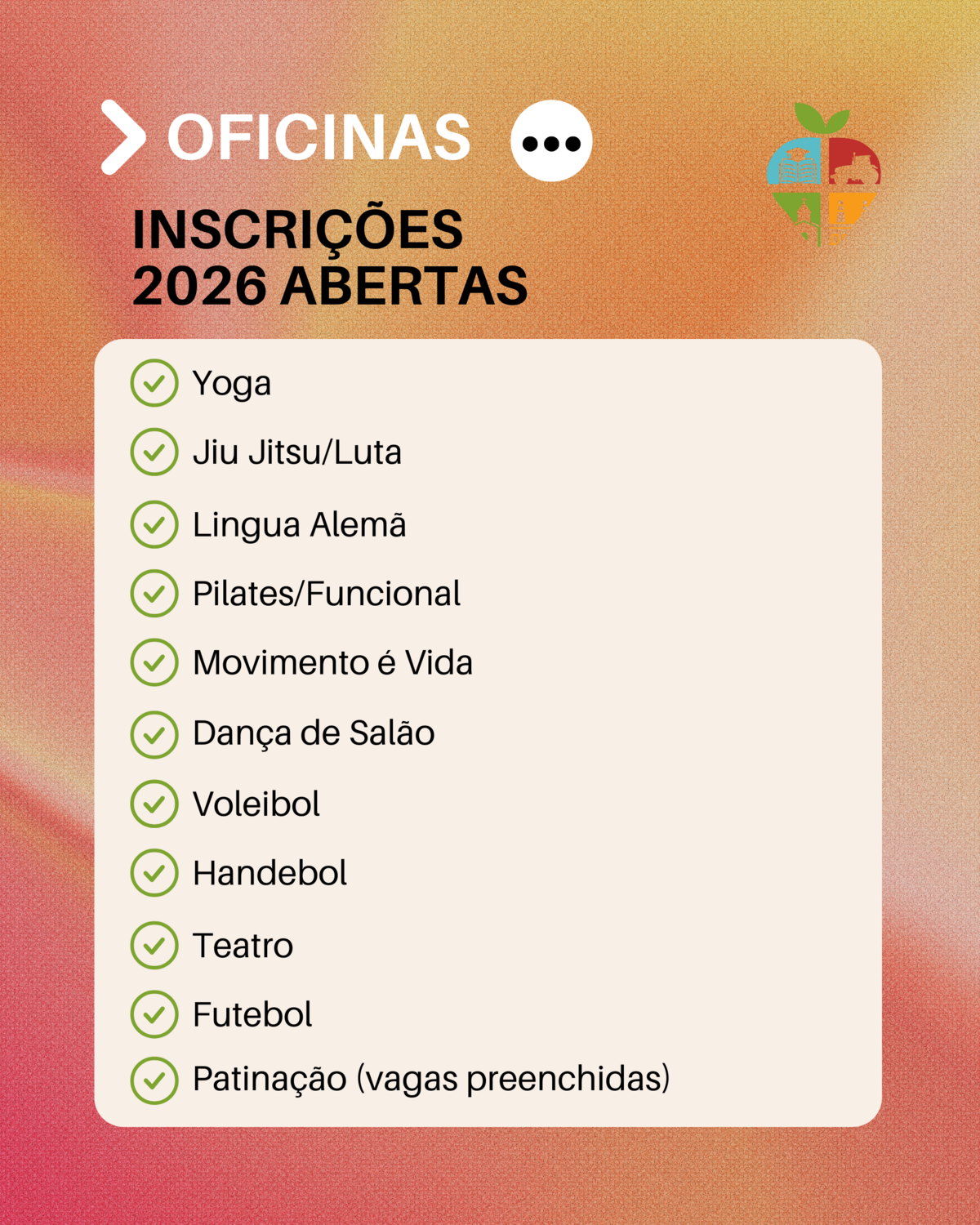 municipio-abre-inscricoes-para-oficinas-esportivas-culturais-e-de-bem-estar